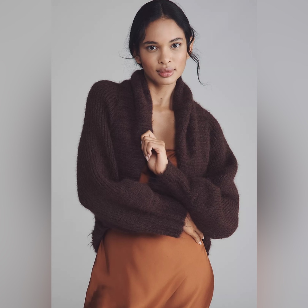 Anthropologie Mare Mare Cropped Shrug